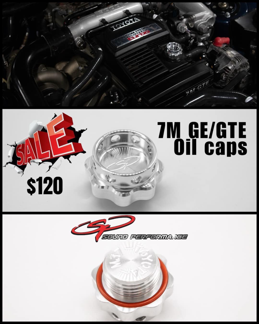 SP Oil Cap - 7M, 1JZ, 2JZ - All 1JZ/2JZ