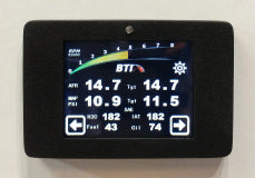 BTI 2.5" Touch Screen Gauge