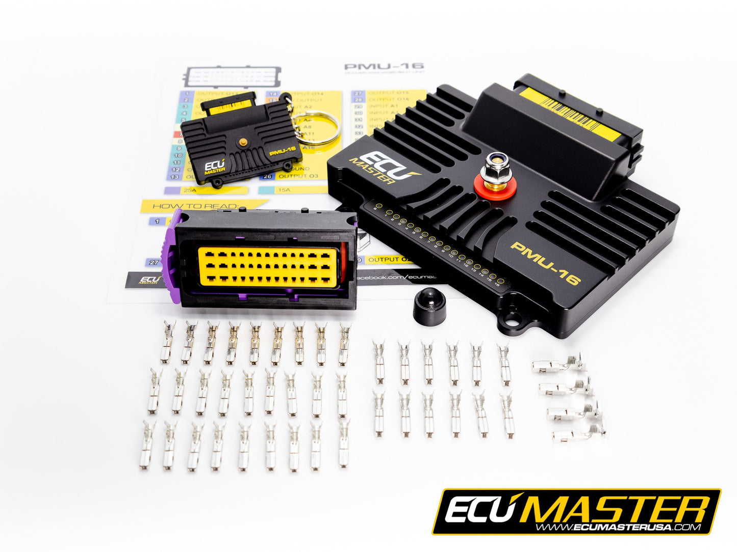 ECUMASTER PMU16-DL Power Management Unit