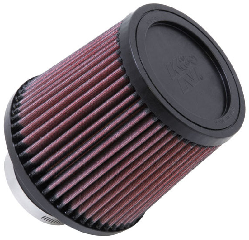 K&N Filter Universal Rubber Filter 3.75in Flange ID / 5.375in Base OD /  4.375in Top OD / 5in Height