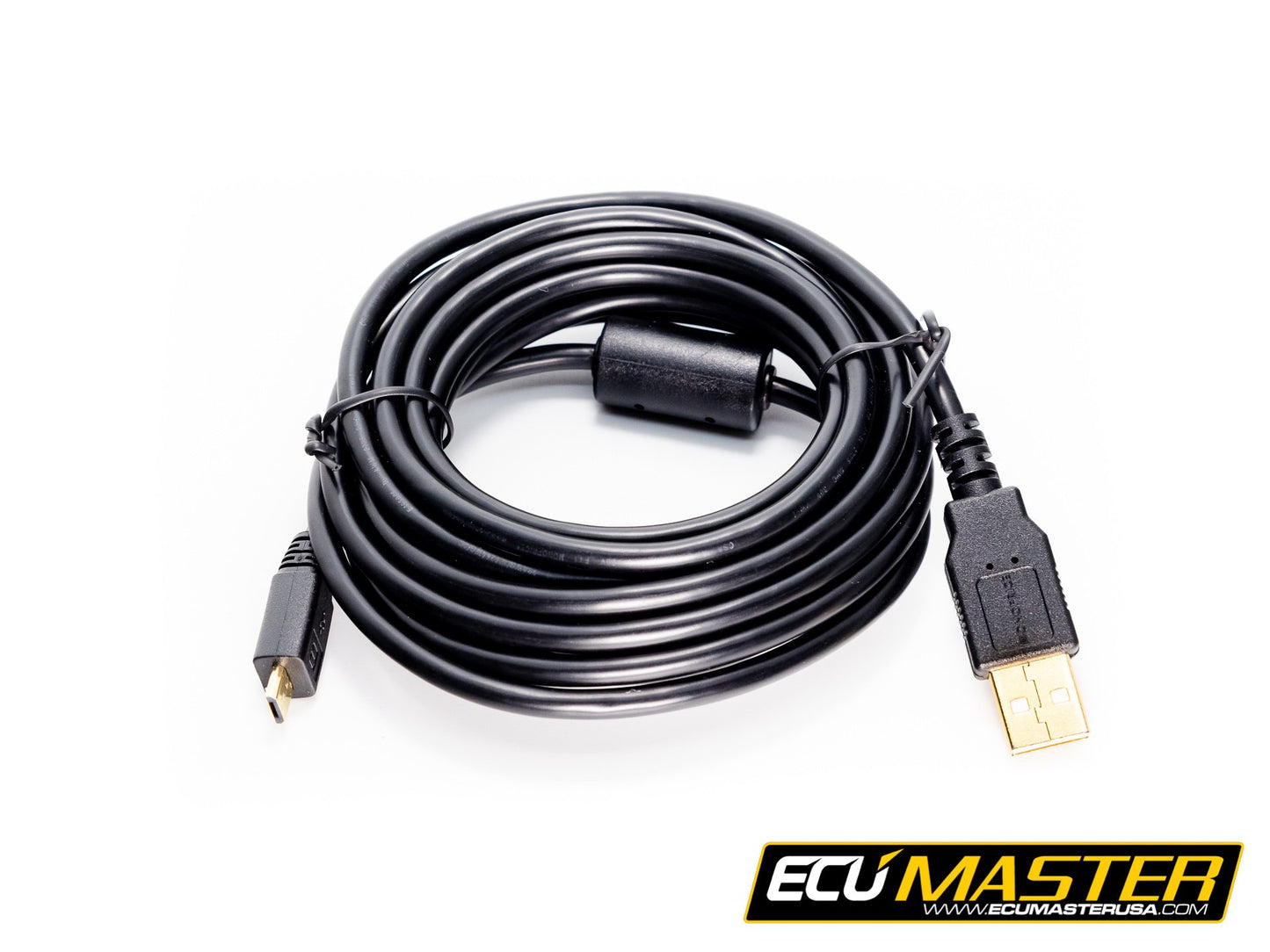 EMU Black USB A to Micro-USB Male-Male Cable